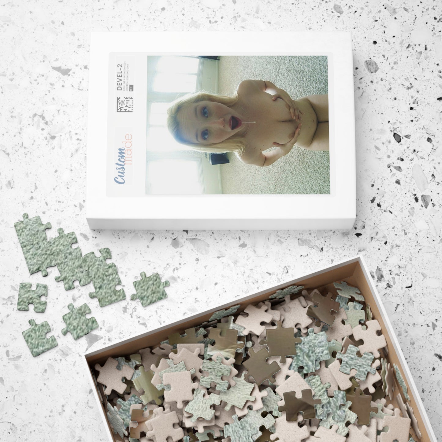 Puzzle (110, 252, 520, 1014-piece) Target Practice Nude