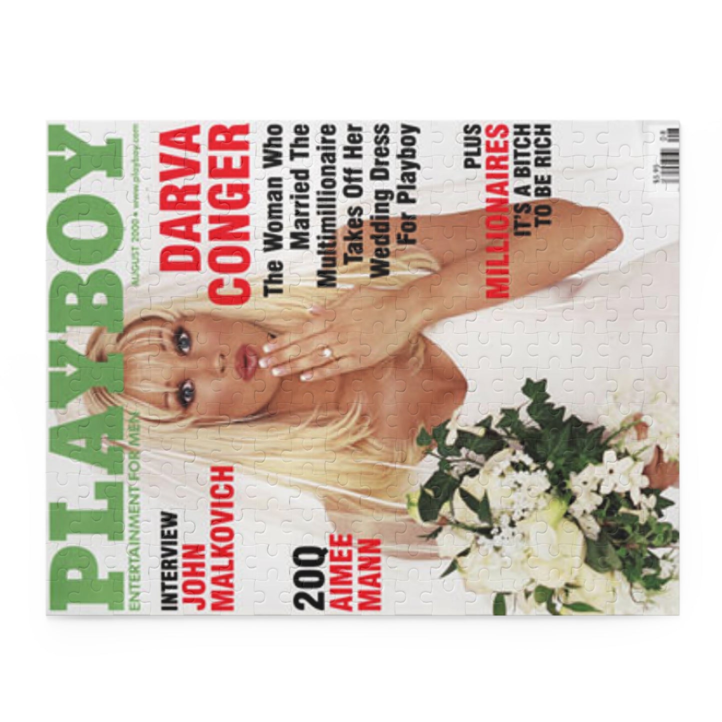 Puzzle (120, 252, 500-Piece) Playboy Cover August 2000