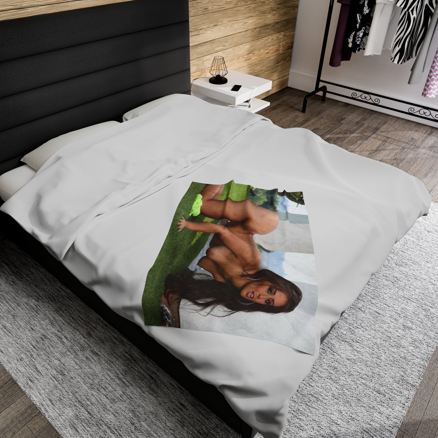 Velveteen Plush Blanket Porn Star Jynx Maze Nude