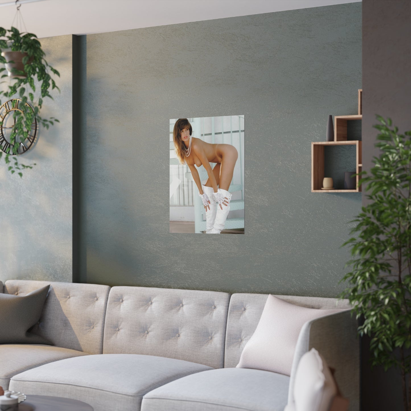 Satin Posters (210gsm) Pornstar Racquel Darrian Nude