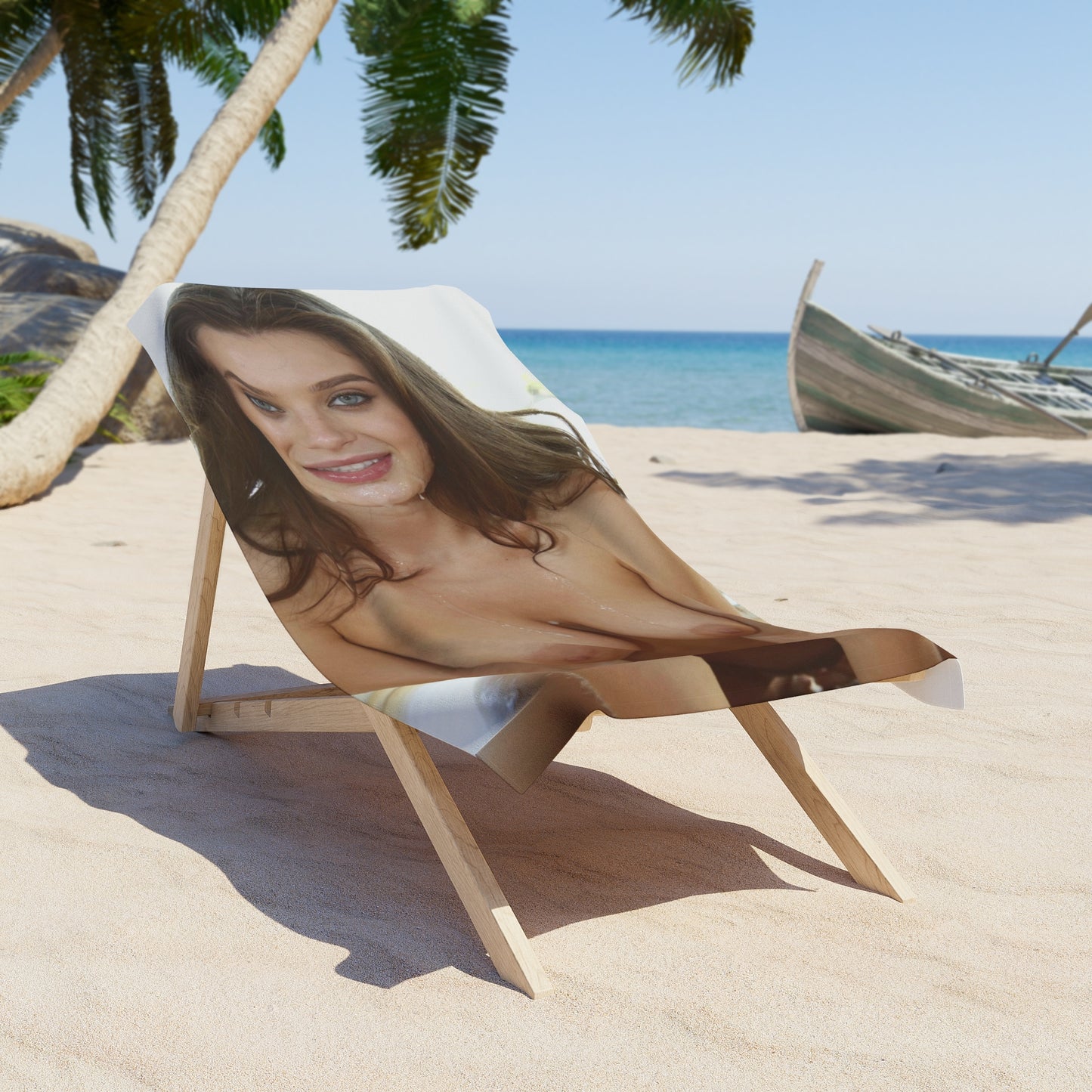 Beach Towel Lana Rhoades Nude