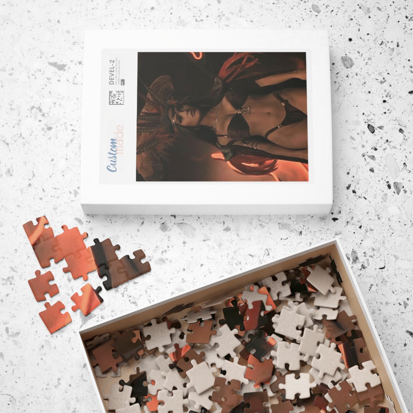Puzzle (110, 252, 520, 1014-piece) Salma Hayek Dusk til Dawn