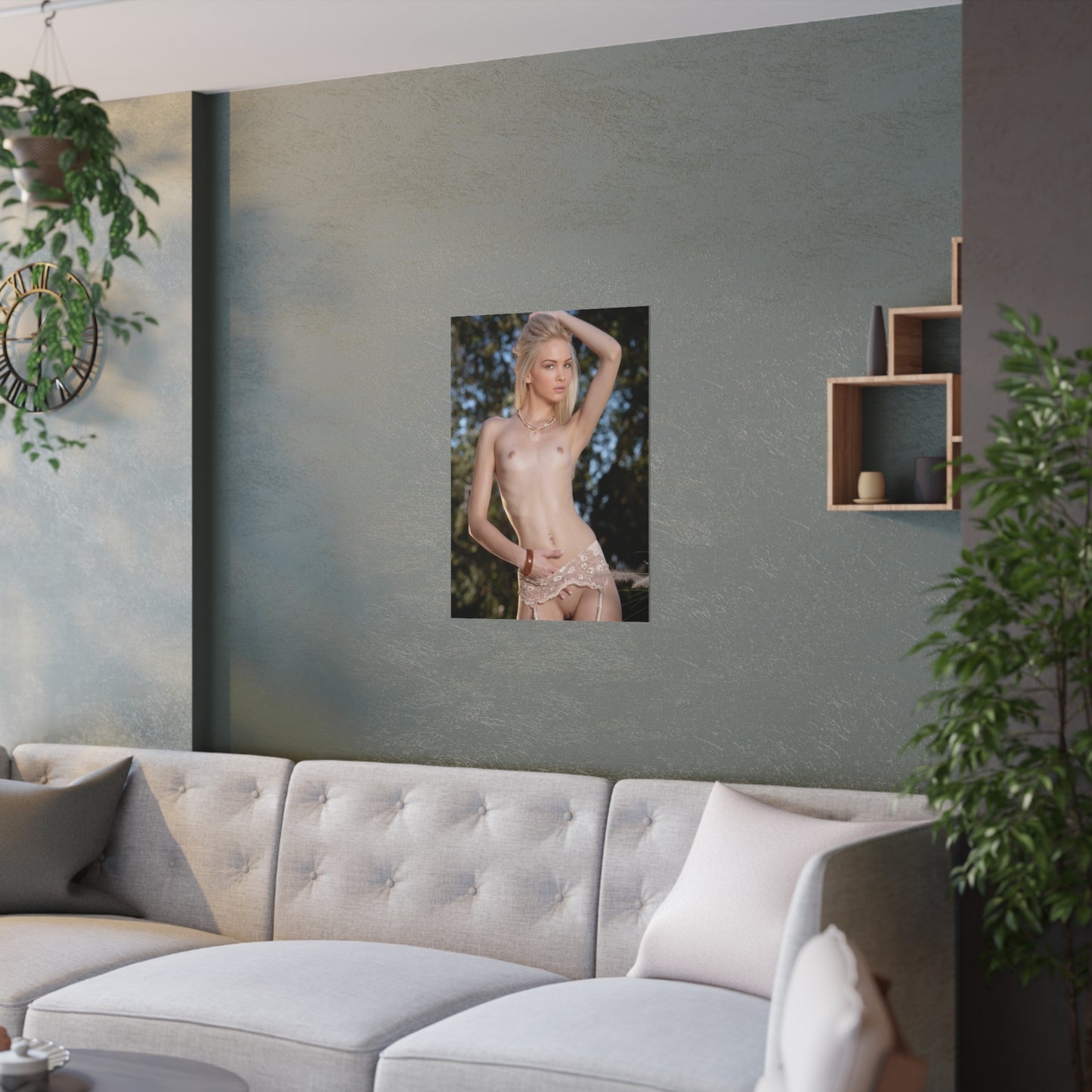 Satin Posters (210gsm) Franziska Facella Nude