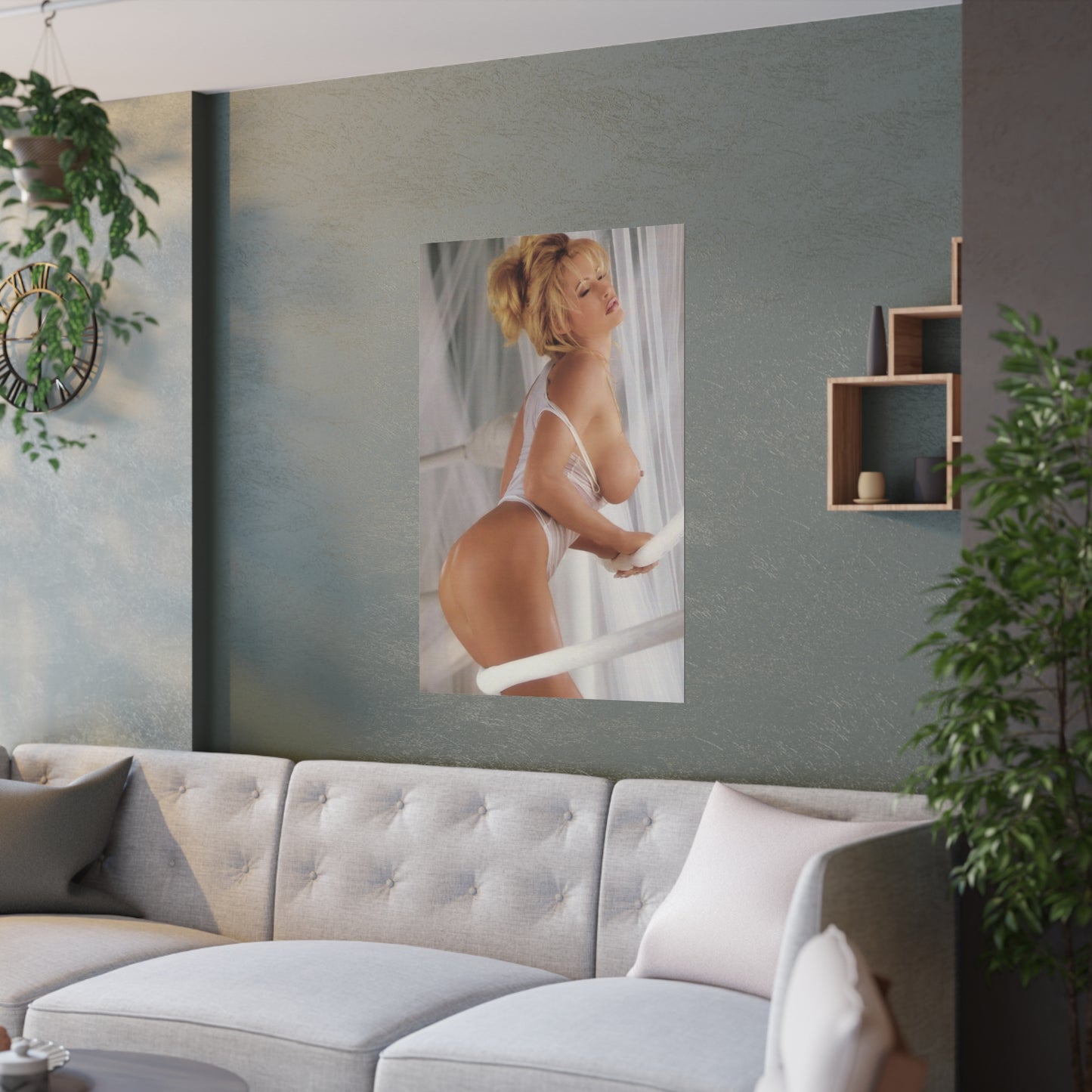 Satin Posters (210gsm) Sable Rena Mero Nude
