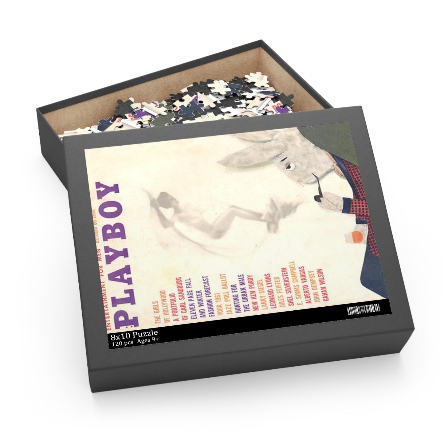 Puzzle (120, 252, 500-Piece) Playboy Cover October 1960
