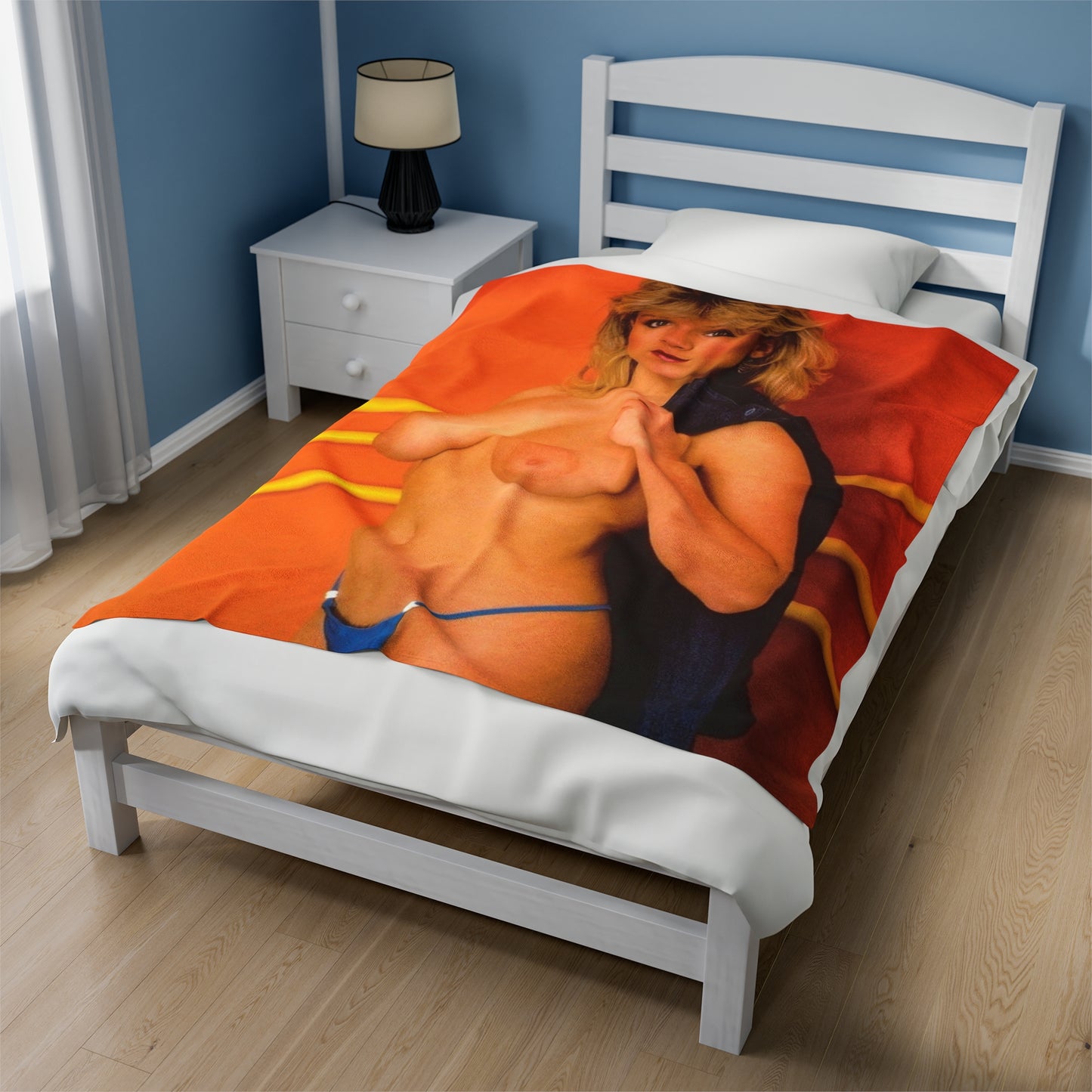 Velveteen Plush Blanket Samantha Fox Nude