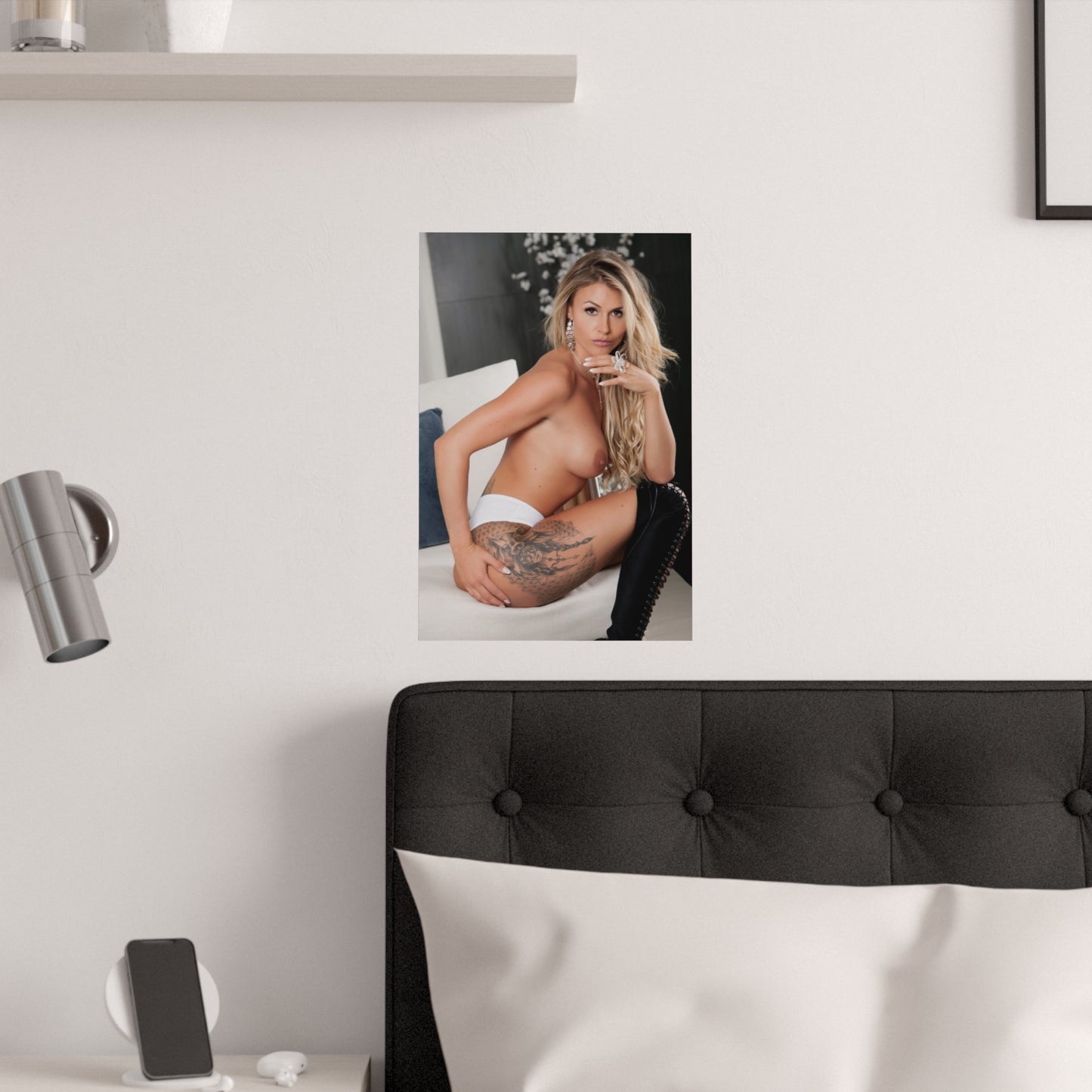 Satin Posters (210gsm) Pet 2018 Ella Silver Nude