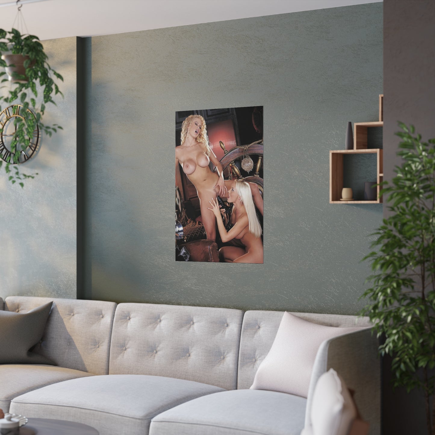 Satin Posters (210gsm) Jenna Jameson and Sylvia Saint