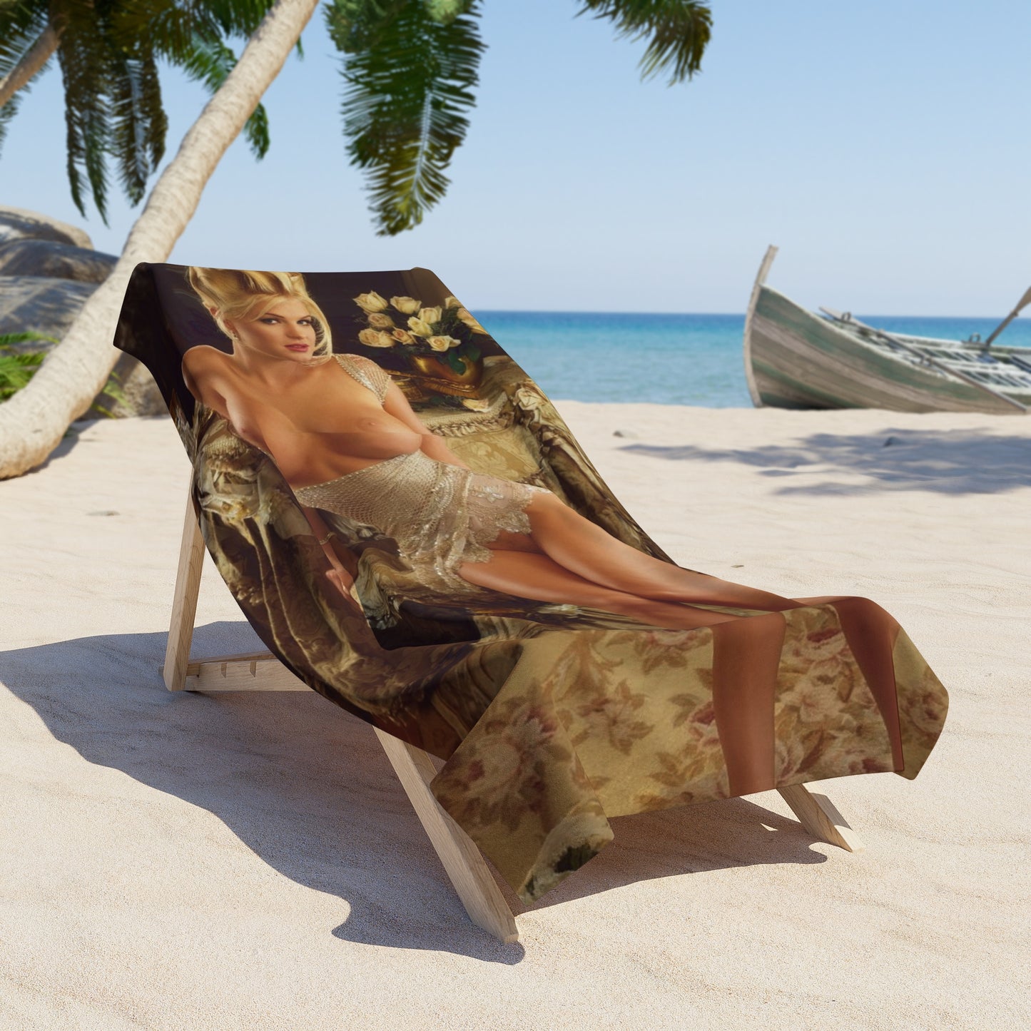 Beach Towel Playboy Playmate March 1996 Priscilla Taylor