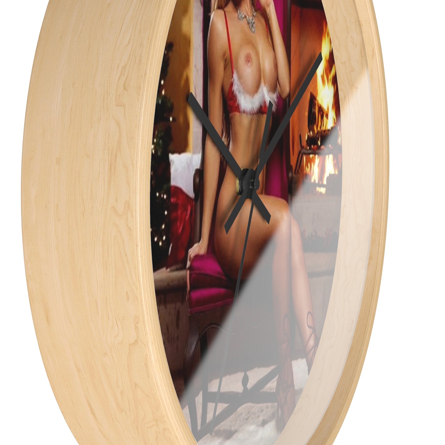 Wall Clock Pornstar Nicole Aniston Nude Christmas