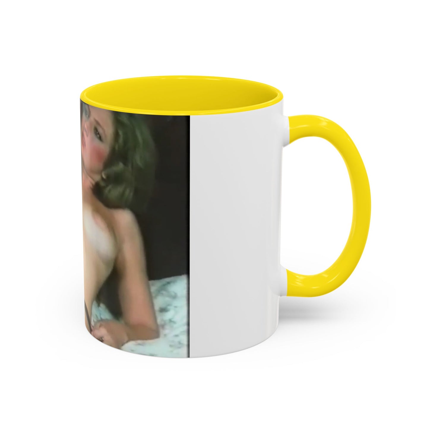 Accent Coffee Mug (11, 15oz) Traci Lords Nude