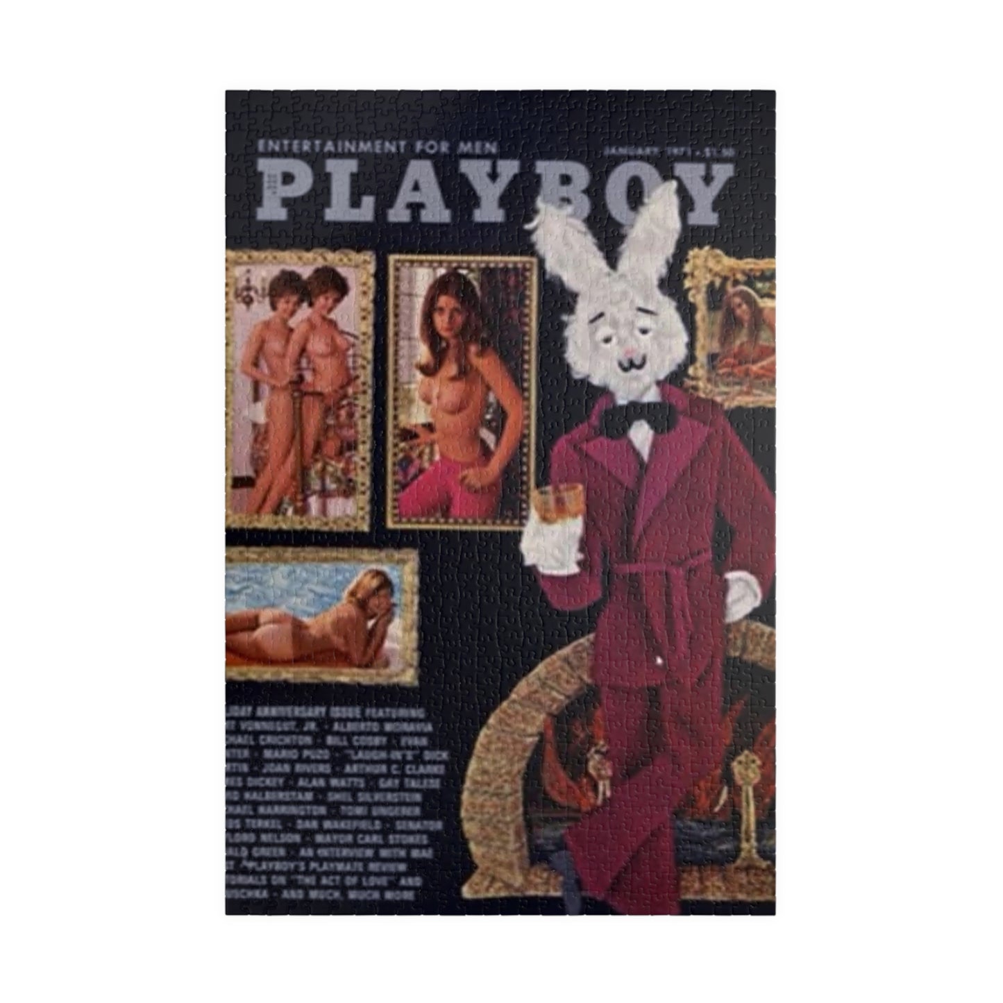 Puzzle (110, 252, 500, 1014-piece) Playboy Cover January 1971