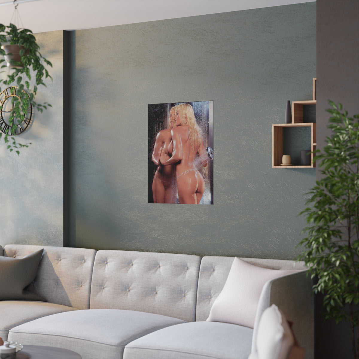 Satin Posters (210gsm) Torrie Wilson Nude