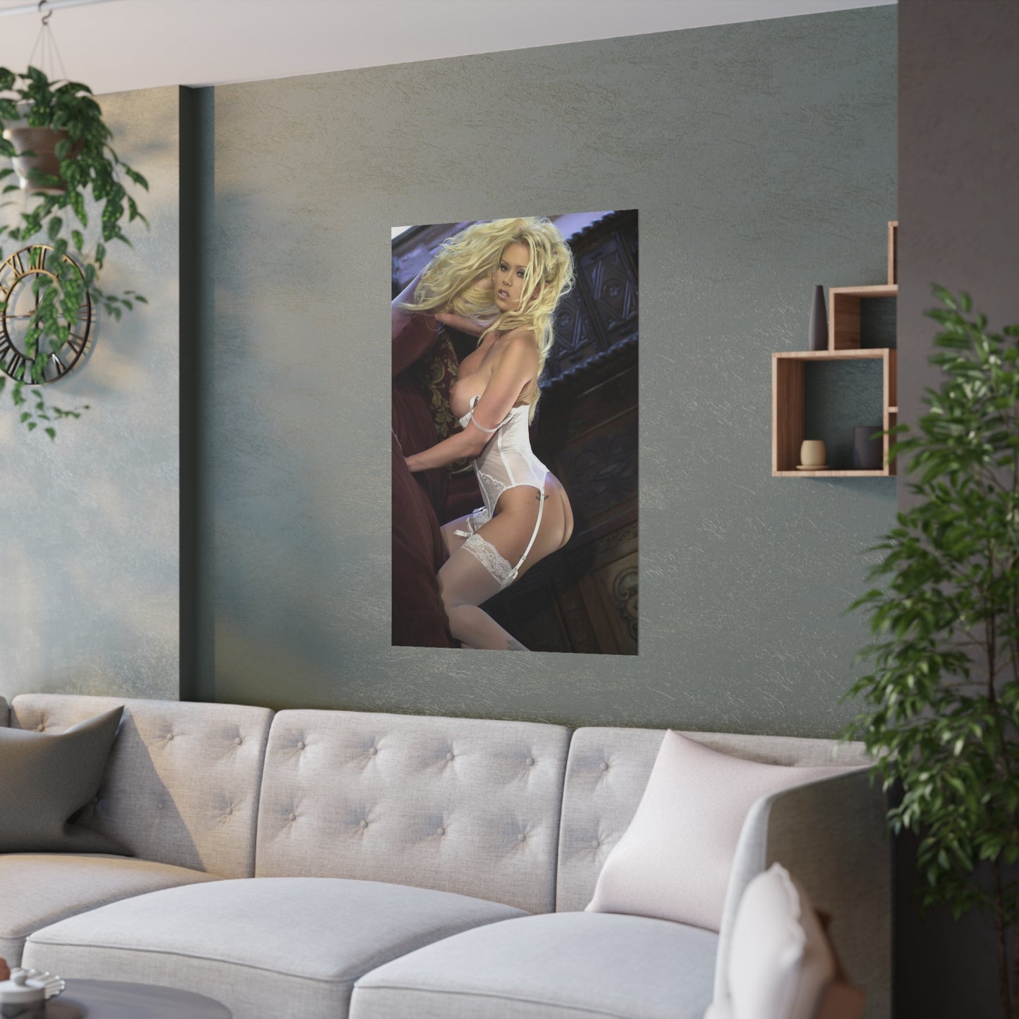 Satin Posters (210gsm) Pornstar Jenna Jameson Nude