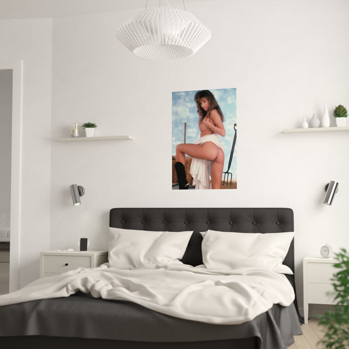 Satin Posters (210gsm) Pornstar Racquel Darrian Nude