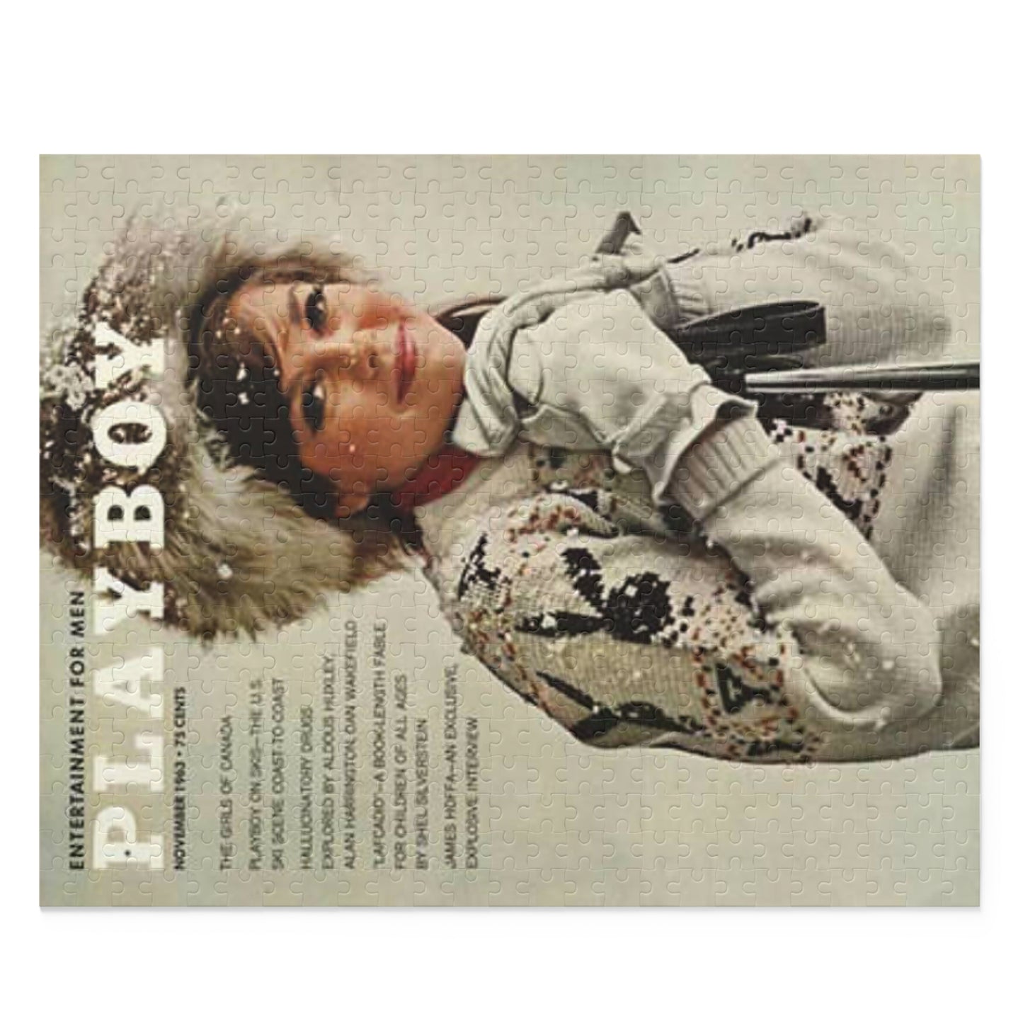 Puzzle (120, 252, 500-Piece) Playboy Cover November 1963