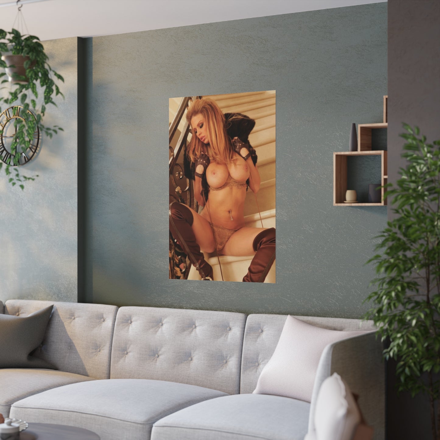 Satin Posters (210gsm) Jenna Jameson Nude