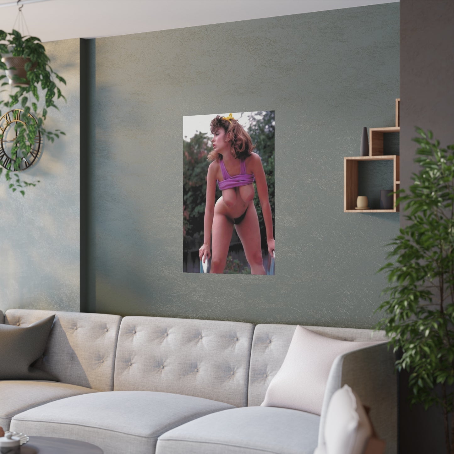 Satin Posters (210gsm) Christy Canyon Nude