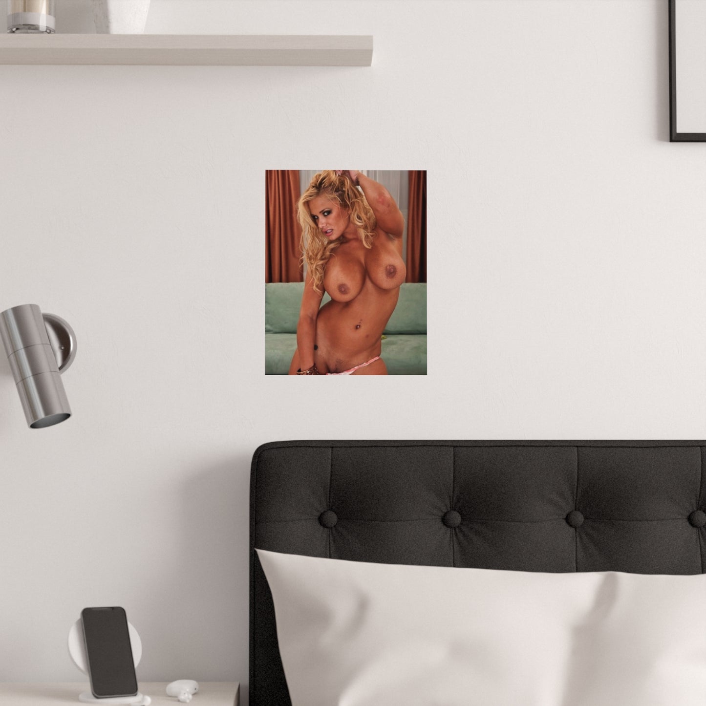 Satin Posters (210gsm) Pornstar Shyla Stylez Nude