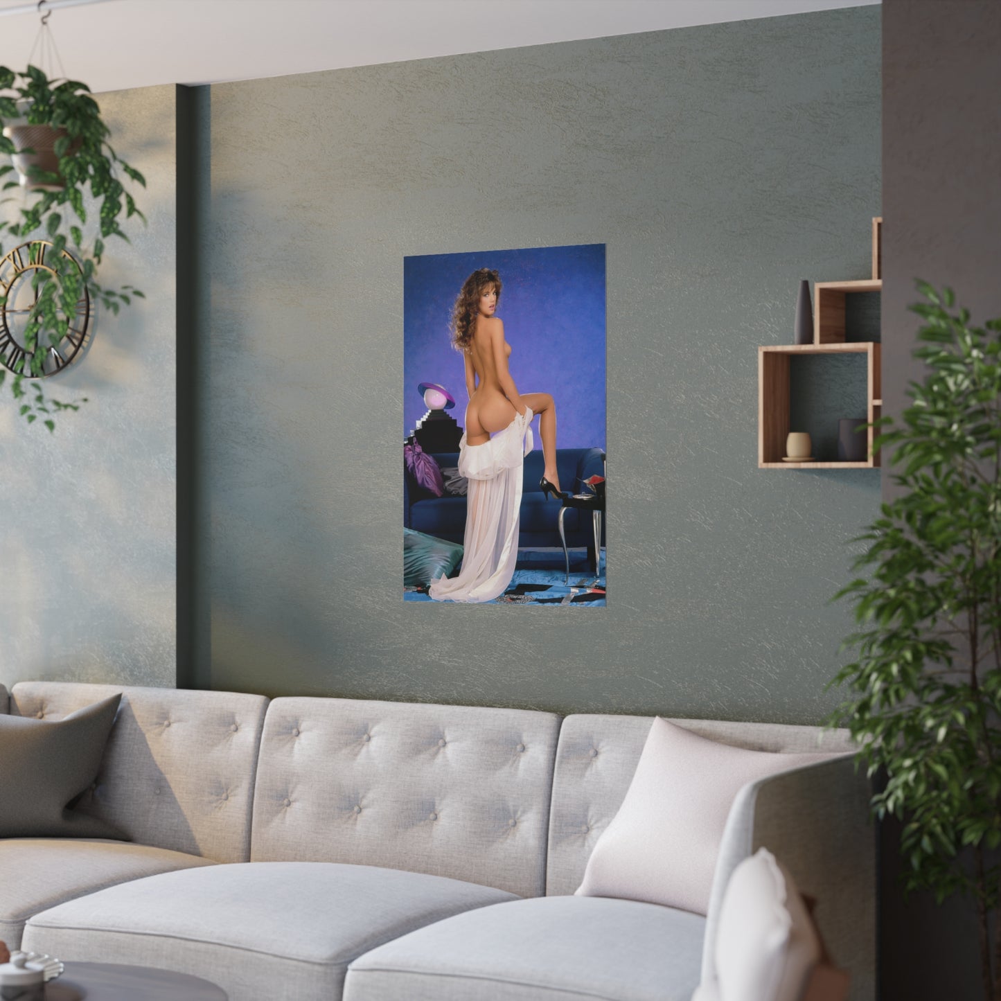 Satin Posters (210gsm) Pornstar Racquel Darrian Nude