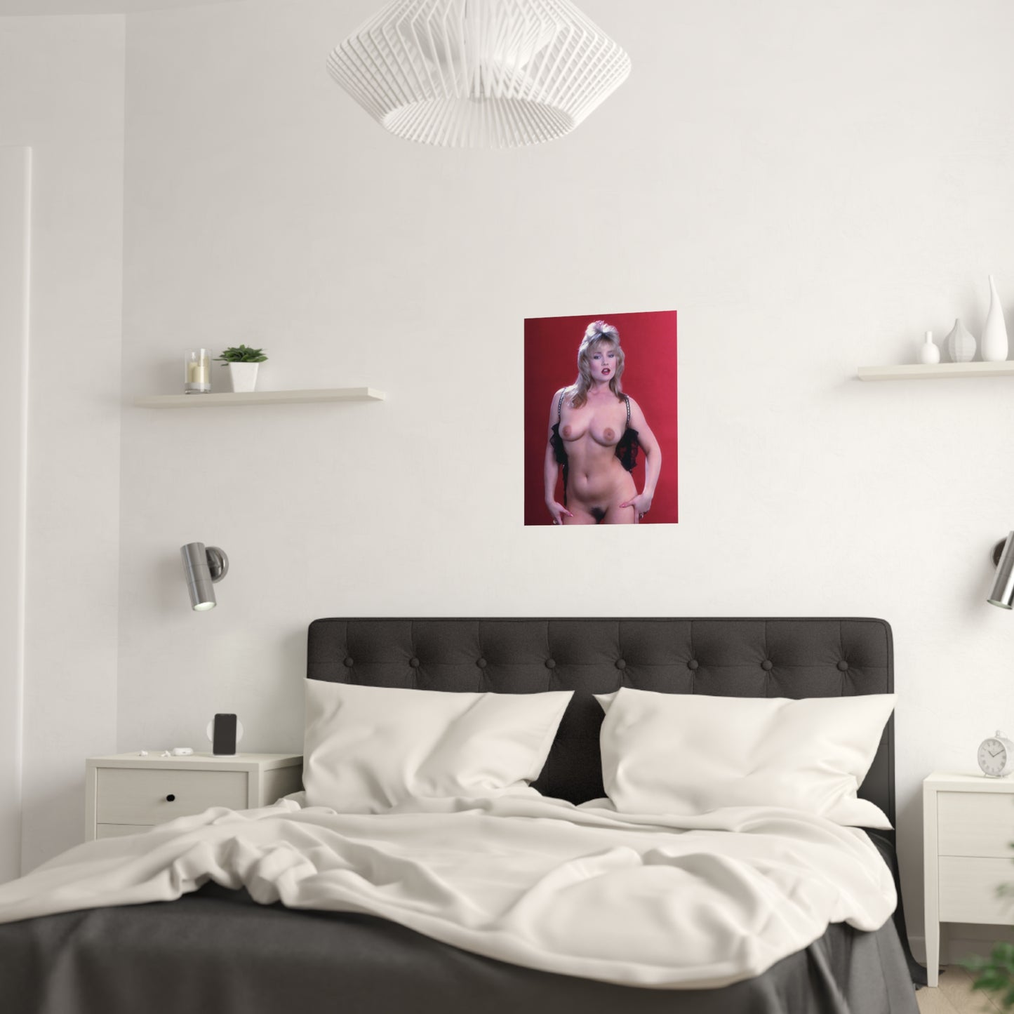 Satin Posters (210gsm) Retro Pornstar Taija Rae Nude