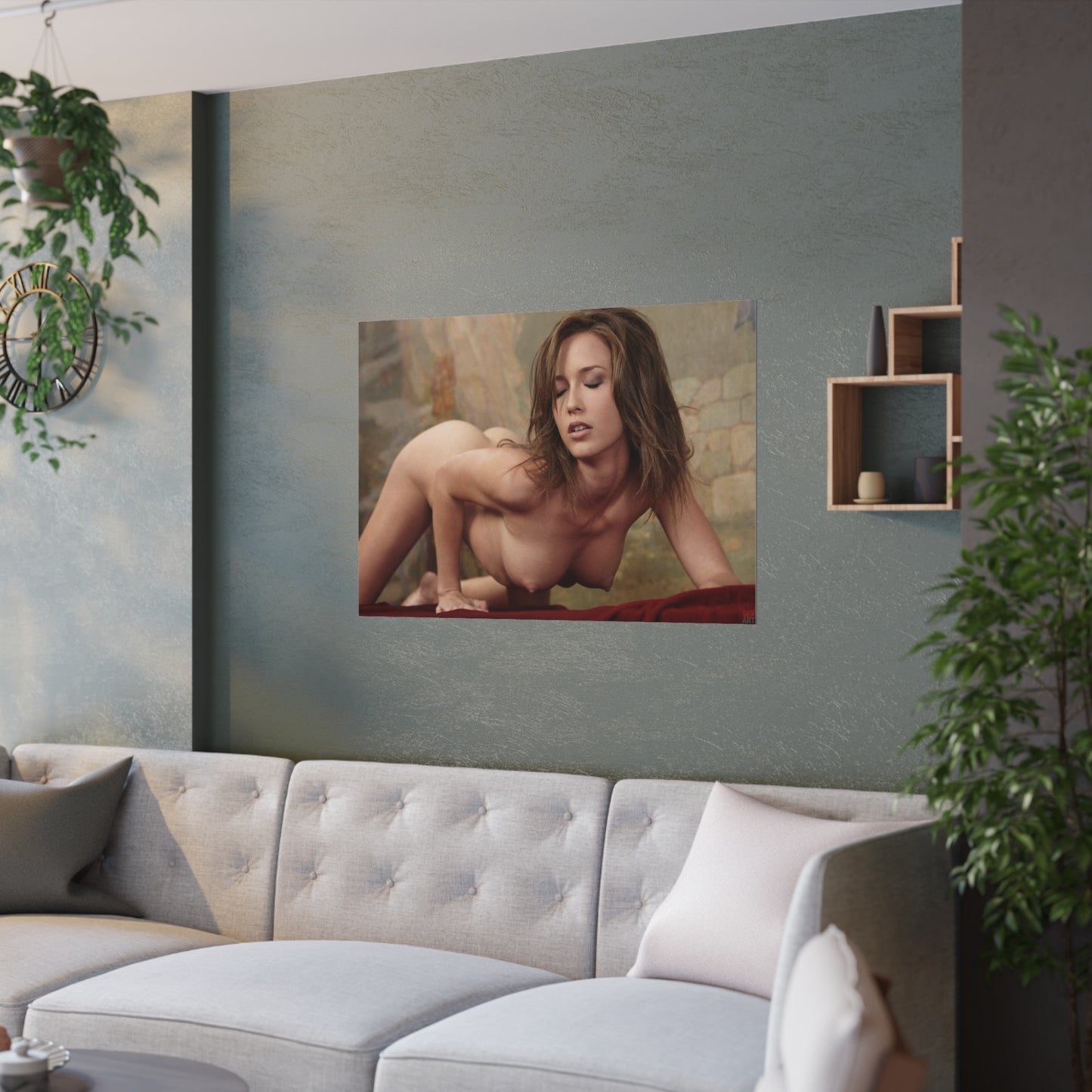 Satin Posters (210gsm) Malena Morgan Nude