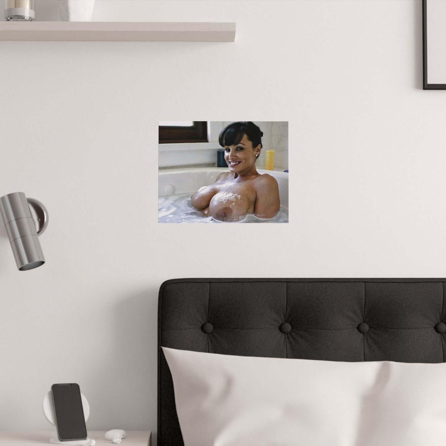 Satin Posters (210gsm) Pornstar Lisa Ann Nude