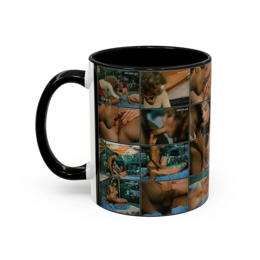 Accent Coffee Mug (11, 15oz) Traci Lords Nude