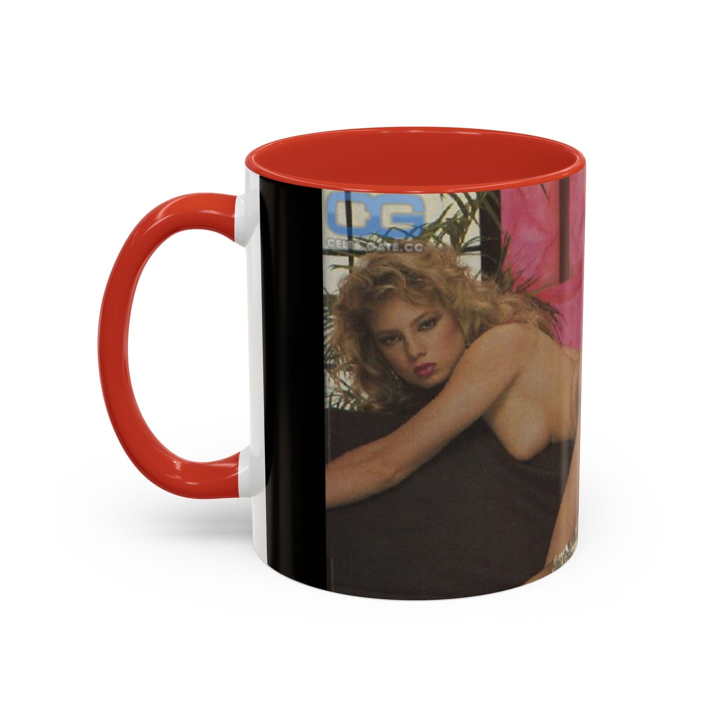 Accent Coffee Mug (11, 15oz) Traci Lords Nude