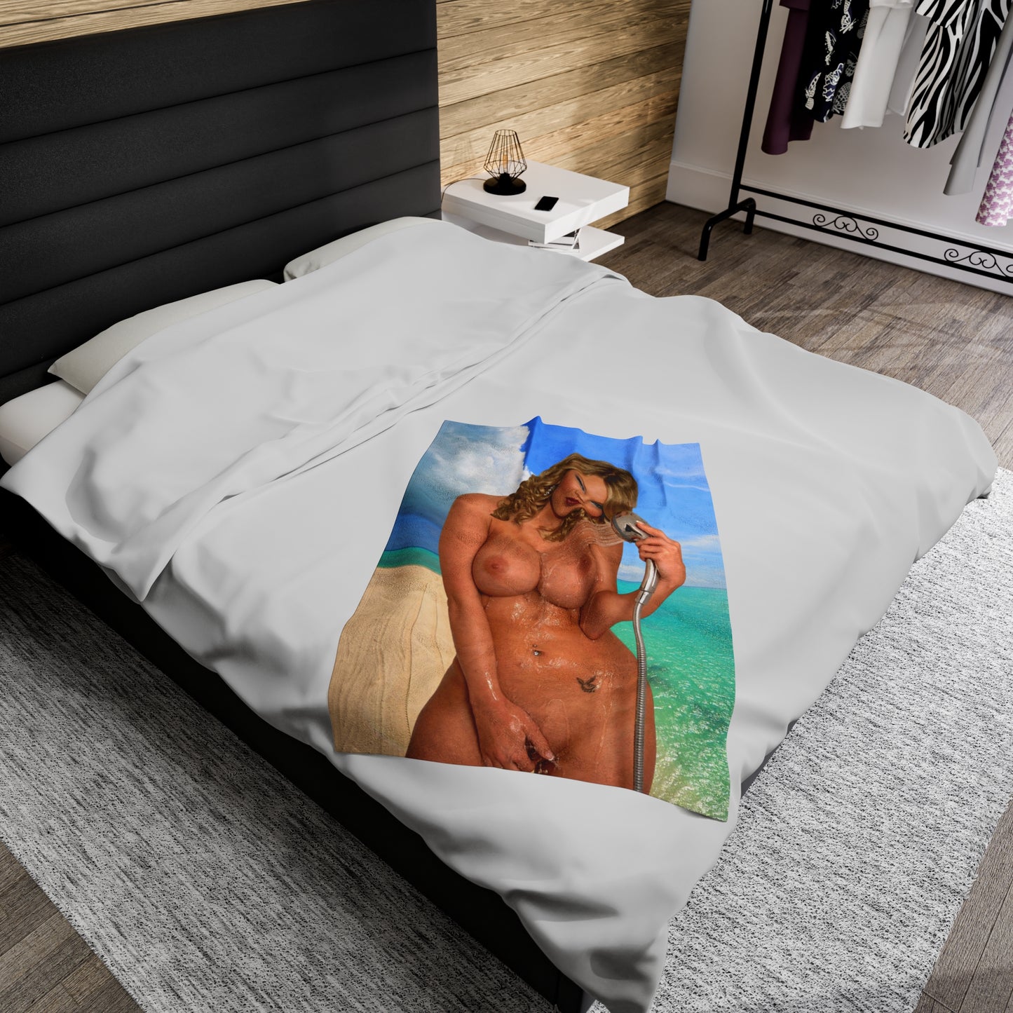 Velveteen Plush Blanket Taylor Swift Nude