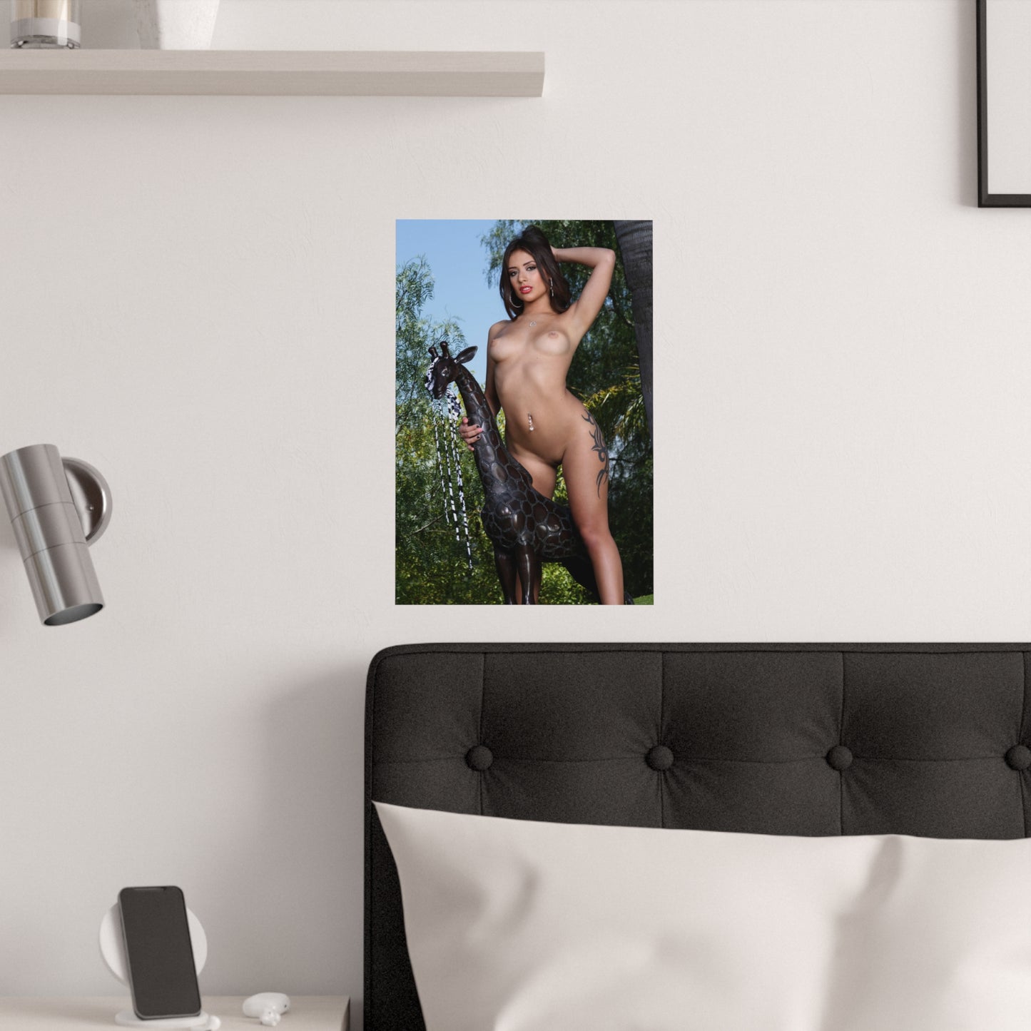 Satin Posters (210gsm) Porn Star Jynx Maze Nude