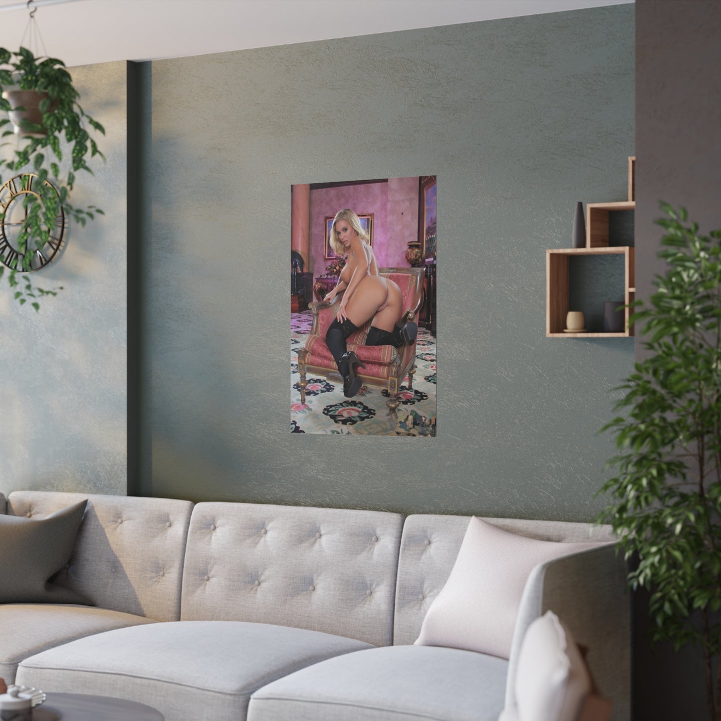 Satin Posters (210gsm) Nicole Aniston Nude #4