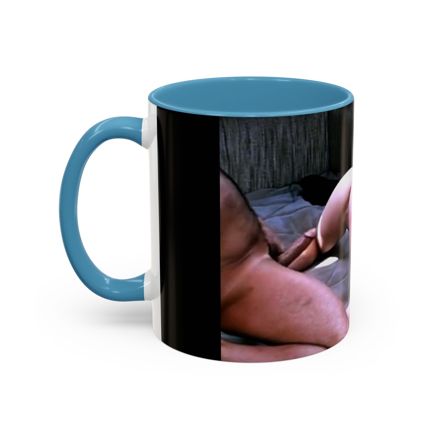 Accent Coffee Mug (11, 15oz) Traci Lords Nude Naked Retro