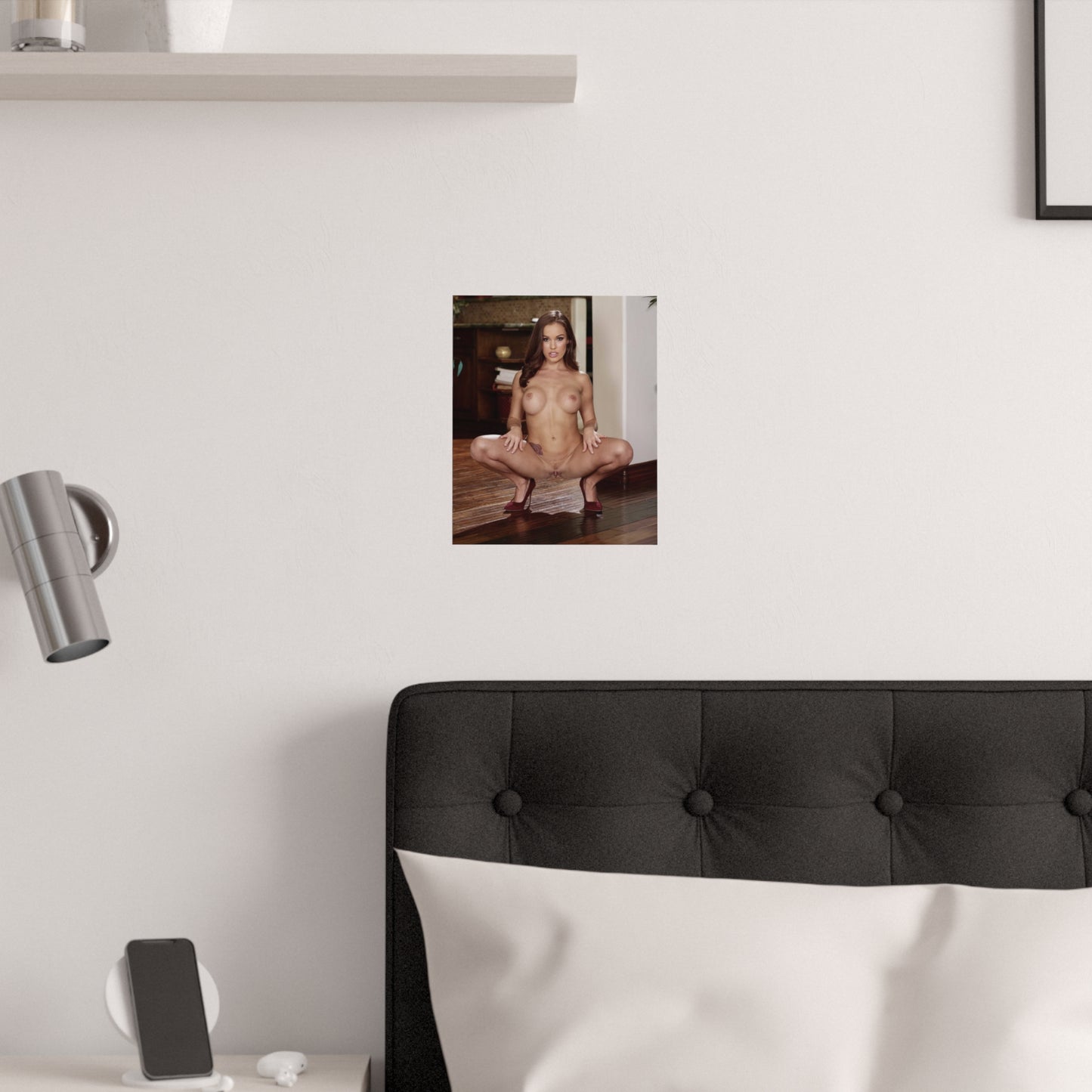 Satin Posters (210gsm) Megan Rain Nude #2