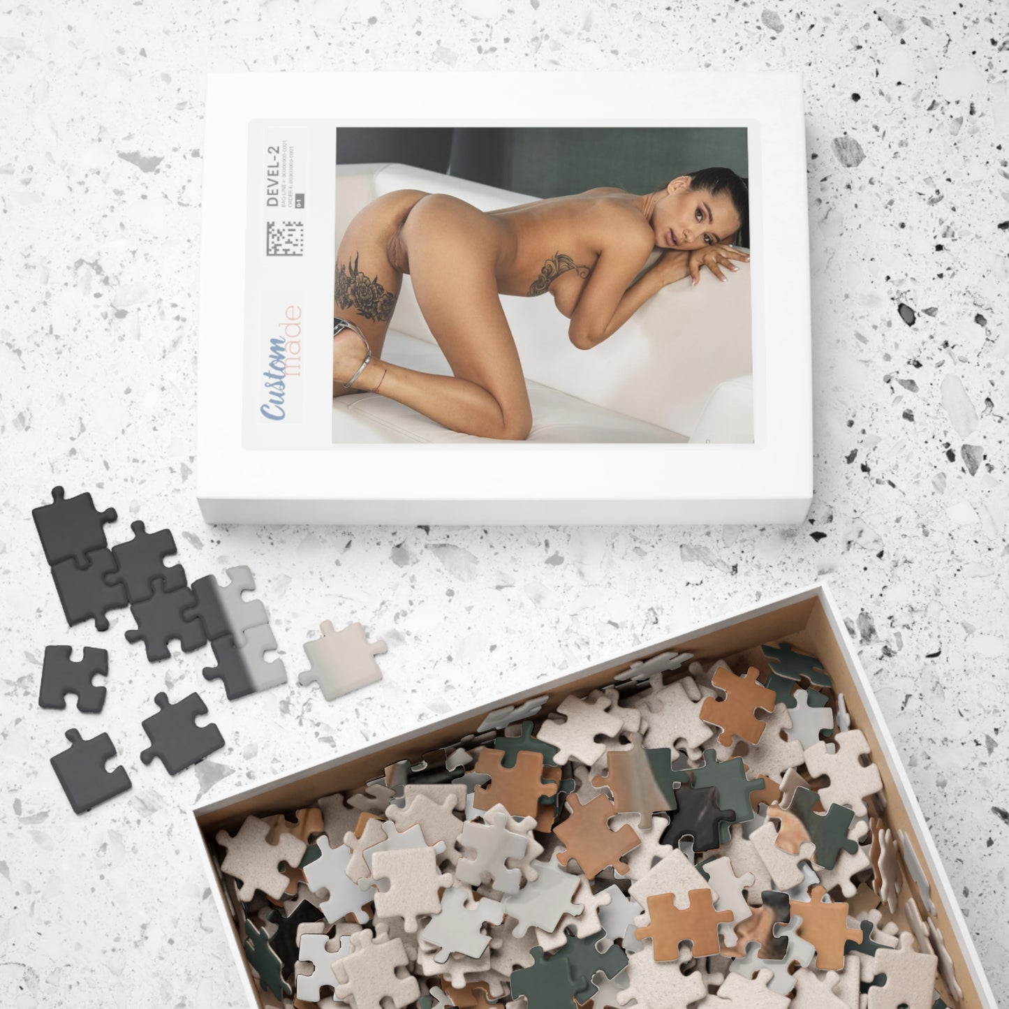 Puzzle (110, 252, 500, 1014-piece) Porn Star Puzzle Liya Silver #5