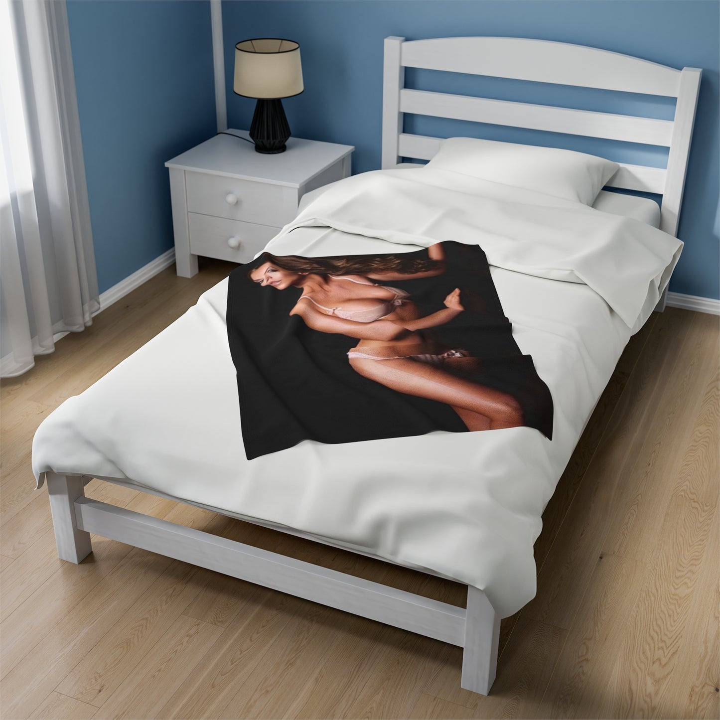 Velveteen Plush Blanket Jennifer Love Hewitt