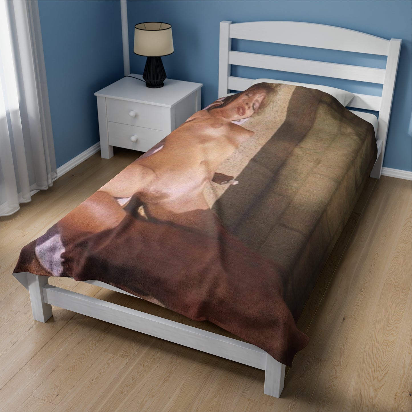 Velveteen Plush Blanket Traci Lords Nude