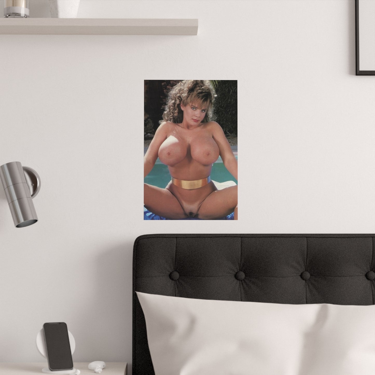 Satin Posters (210gsm) Busty Candy Cantaloupes Nude