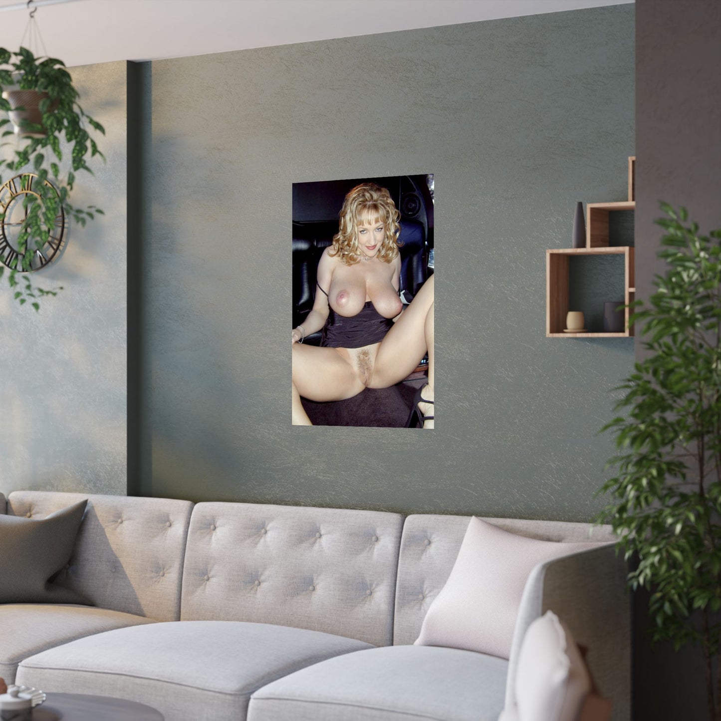 Satin Posters (210gsm) Danni Ashe Nude