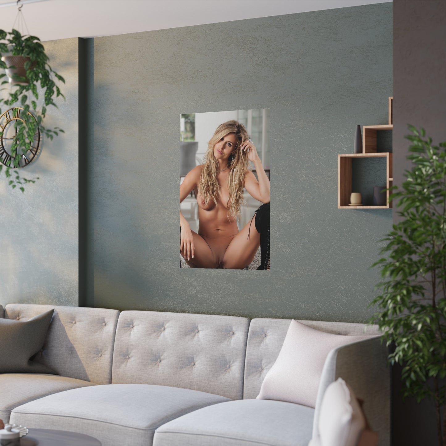 Satin Posters (210gsm) Penthouse Pet November 2018 Ella Silver