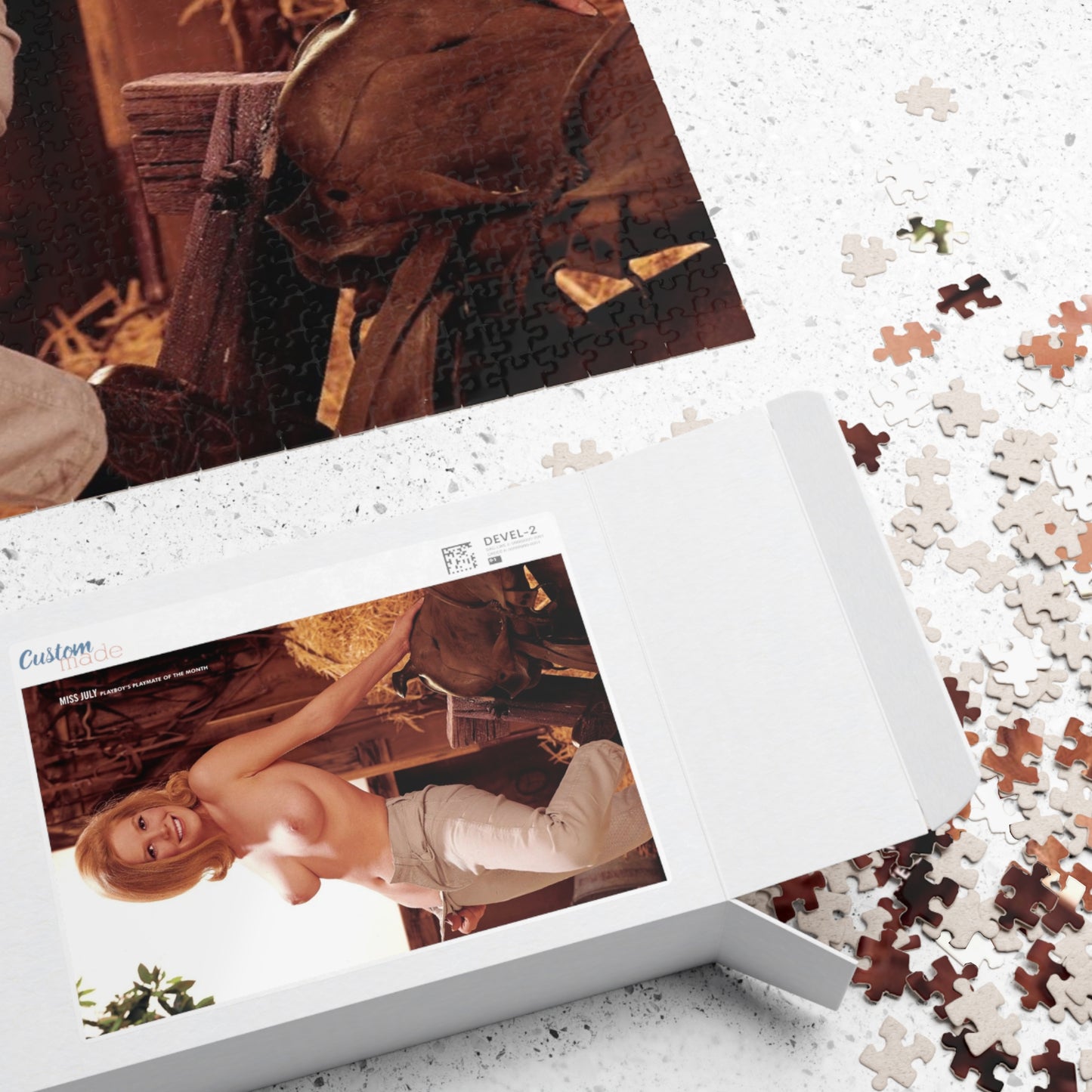 Puzzle (110, 252, 500, 1014-piece) Playboy Playmate July 1964 Melba Ogle
