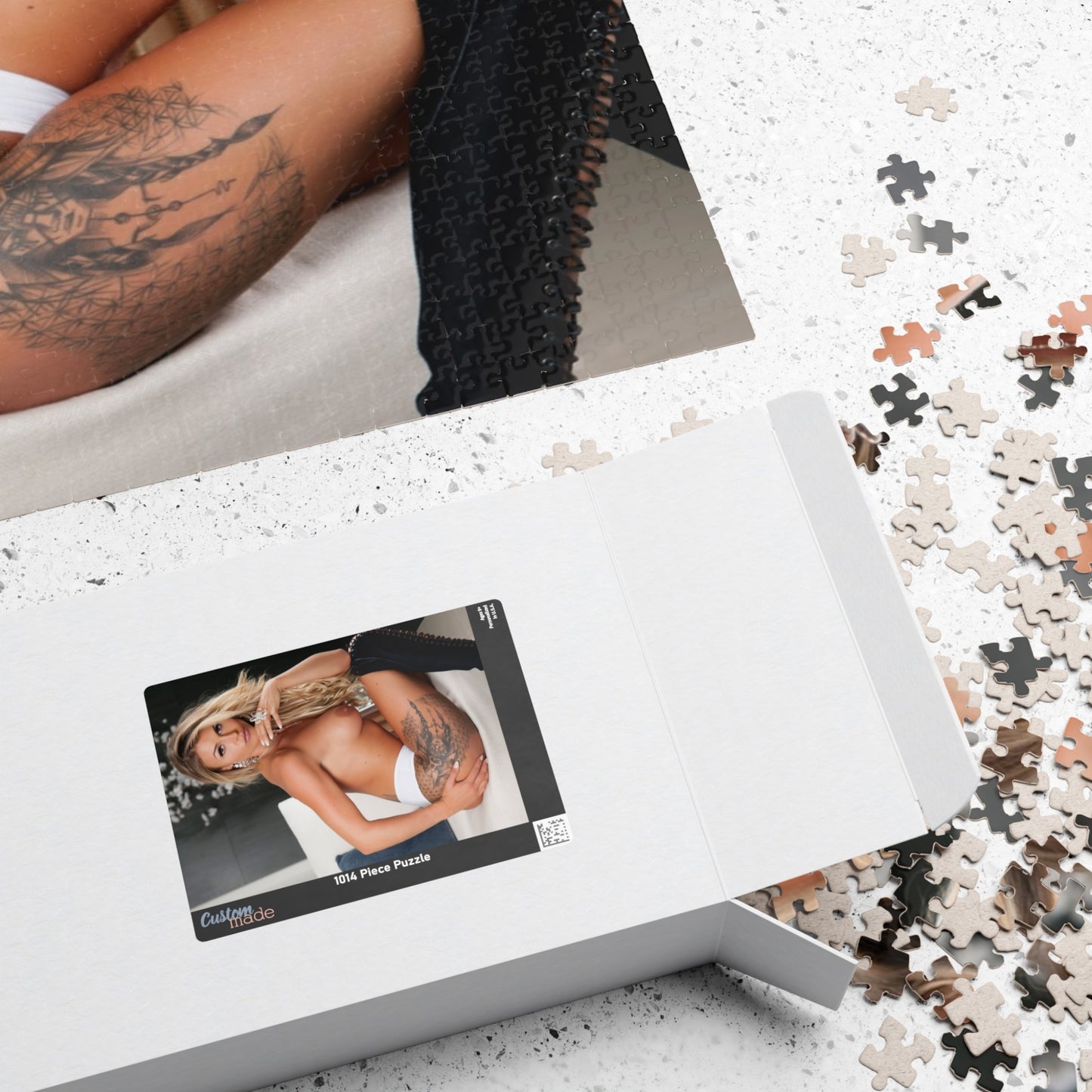 Puzzle (110, 252, 500, 1014-piece) Pet 2018 Ella Silver Nude