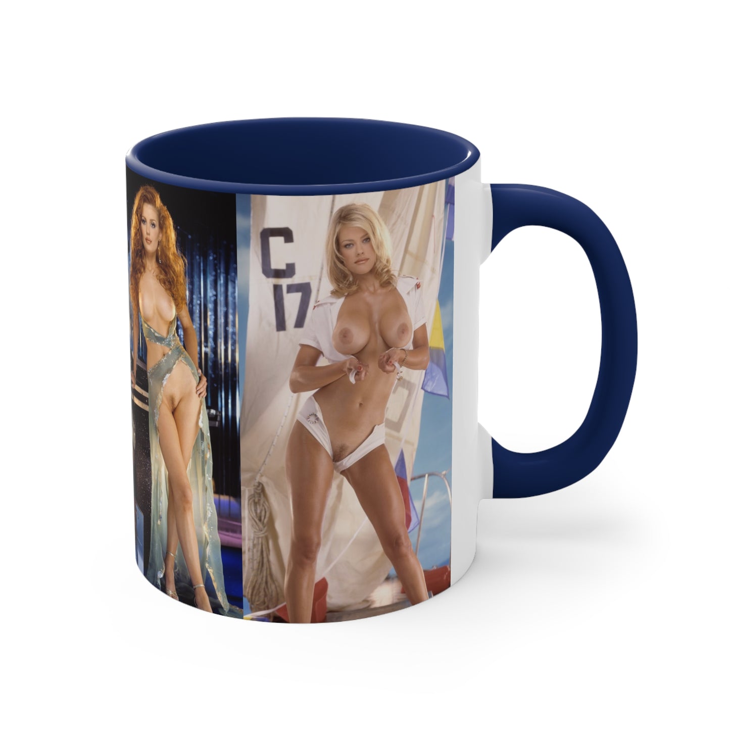 Accent Coffee Mug, 11oz Playboy Playmates 1999 January - April