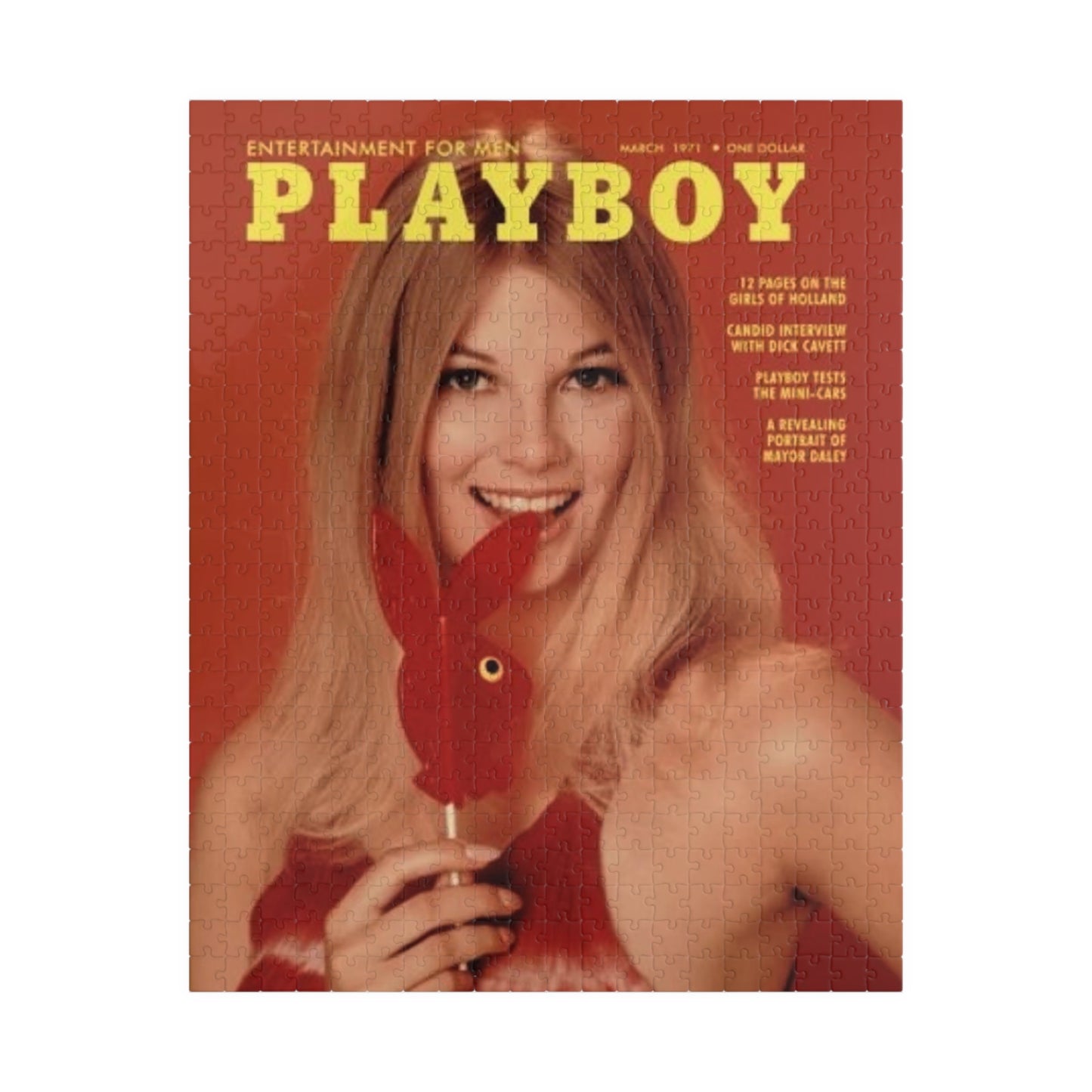 Puzzle (110, 252, 500, 1014-piece) Playboy Cover March 1971