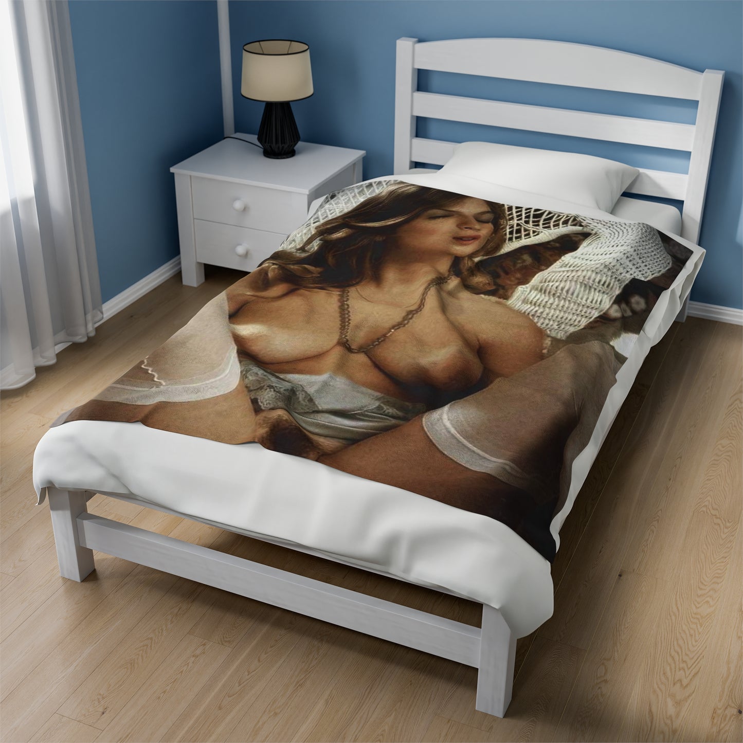 Velveteen Plush Blanket Traci Lords