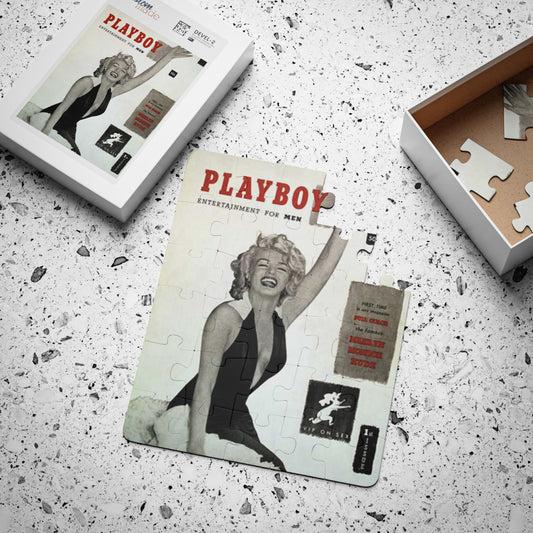 Puzzle, 30-Piece Playboy Cover December 1953 Marilyn Monroe