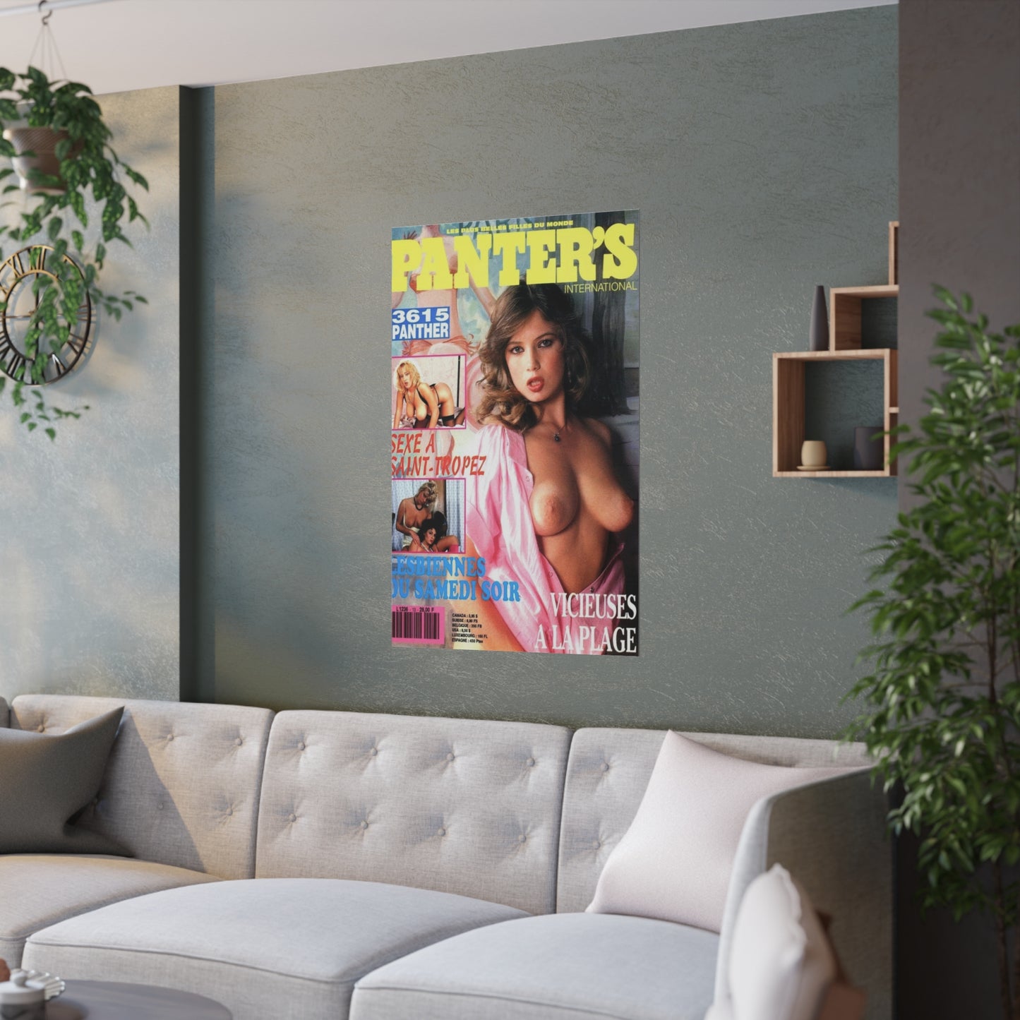 Satin Posters (210gsm) Traci Lords Magazine Cover