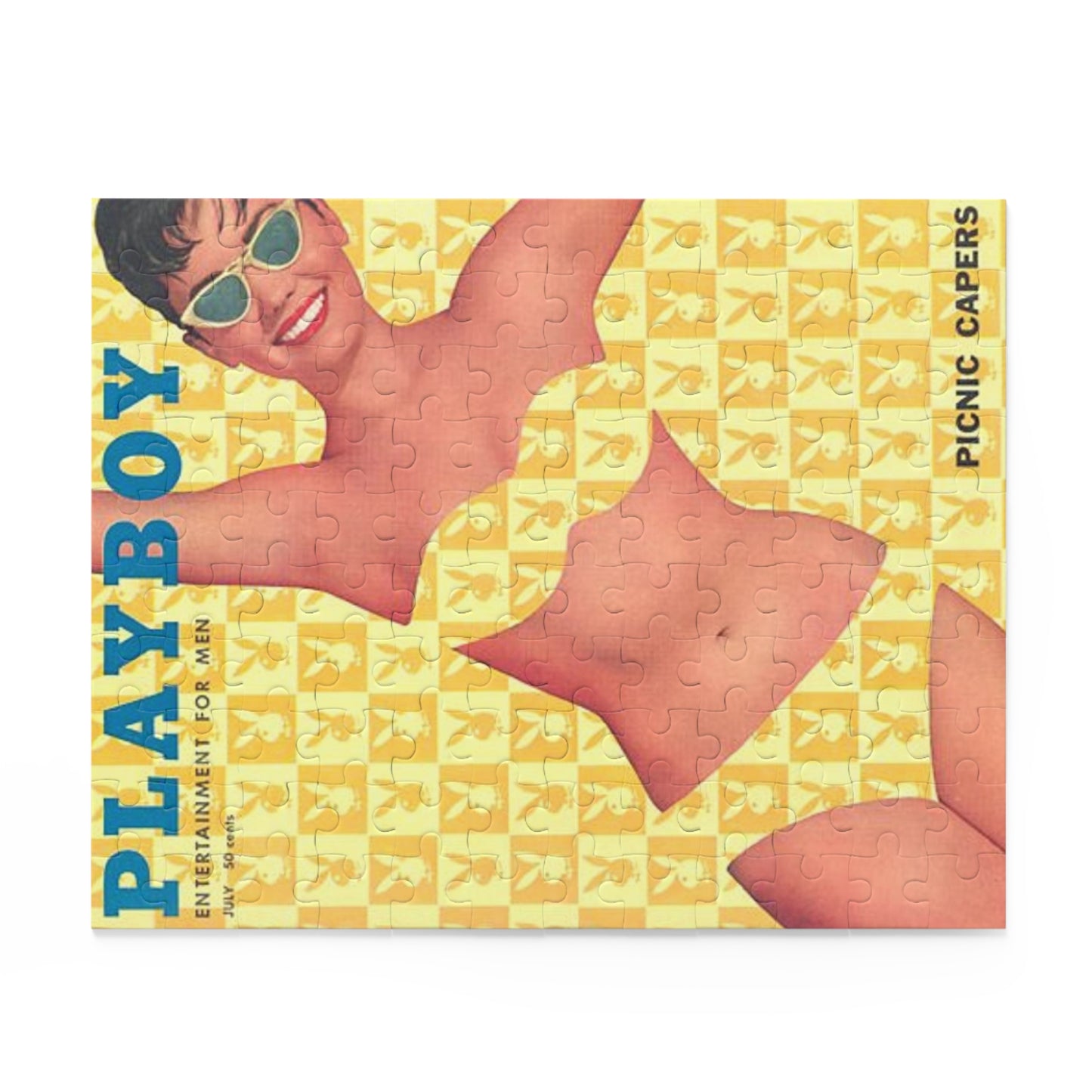 Puzzle (120, 252, 500-Piece) Playboy Cover July 1958