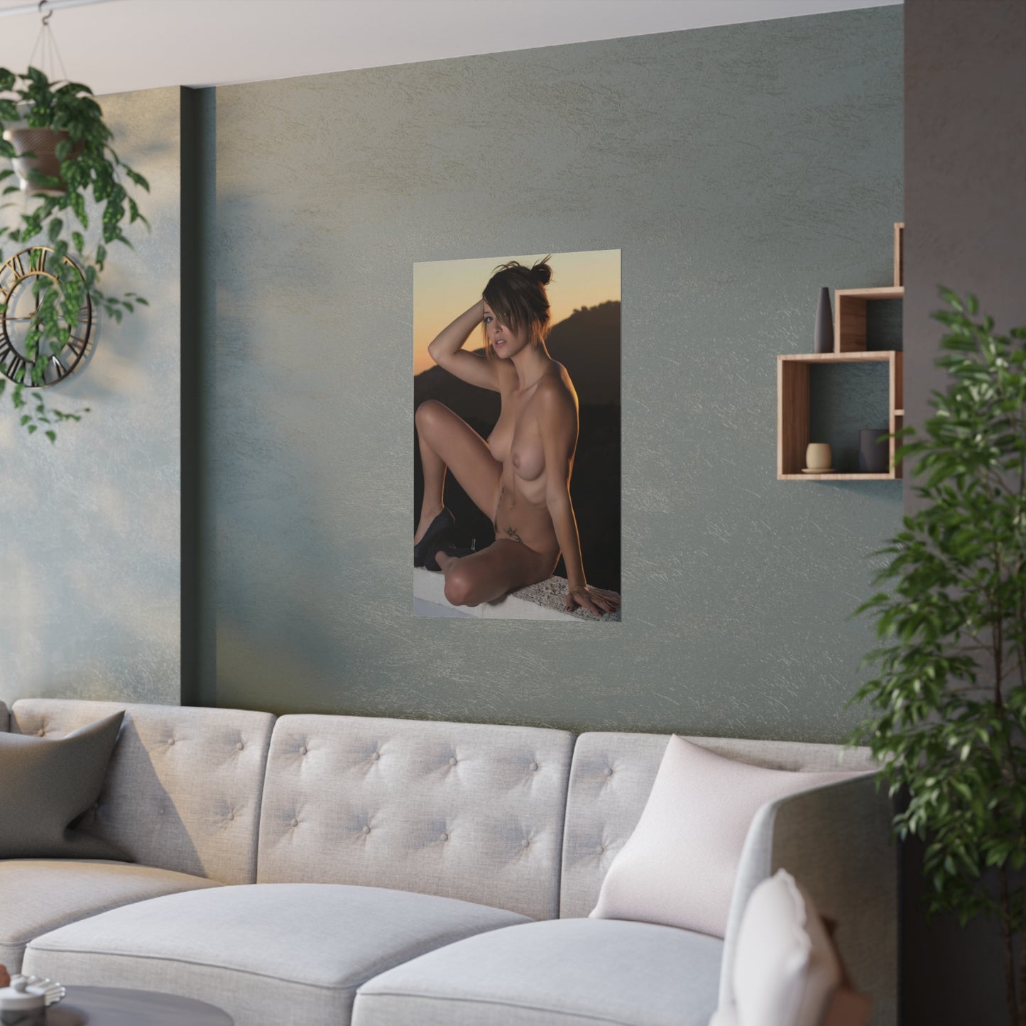 Satin Posters (210gsm) Malena Morgan Nude