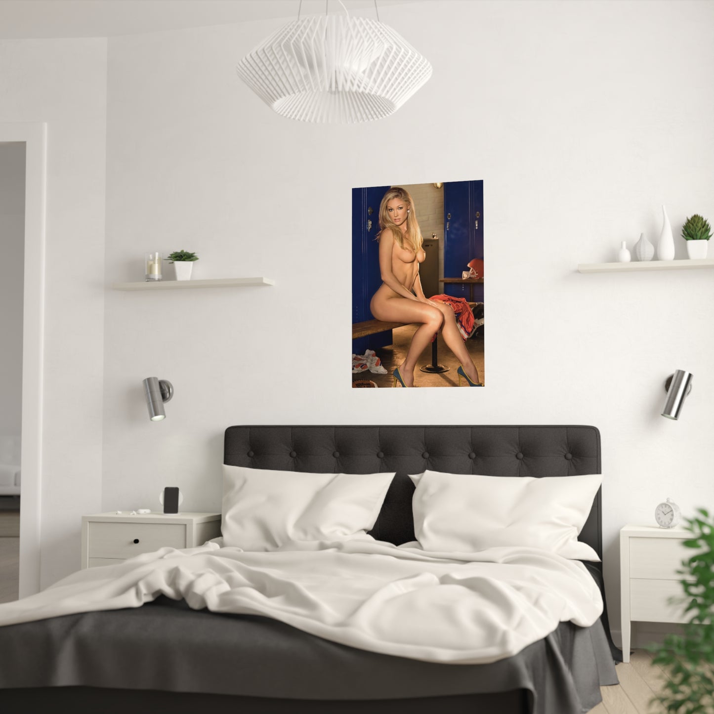 Satin Posters (210gsm) Playmate 2008 Kelly Carrington Nude 2